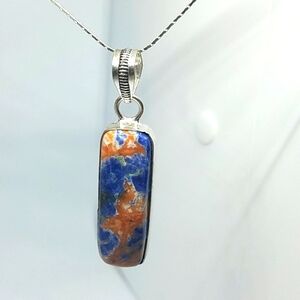 Genuine Sodalite Agate Necklace